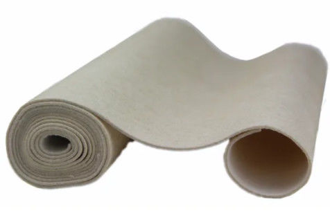 Άσπρο Aramid αποβλήτων ύφασμα φίλτρων αποτέφρωσης βιομηχανικό
