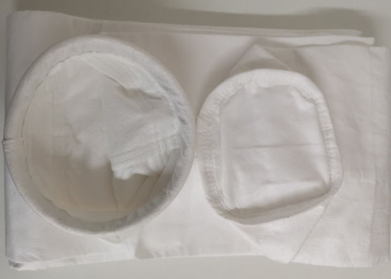 Τσιμεντοβιομηχανία 5 υφαμένη PTFE τσάντα φίλτρων μικρού 550gsm